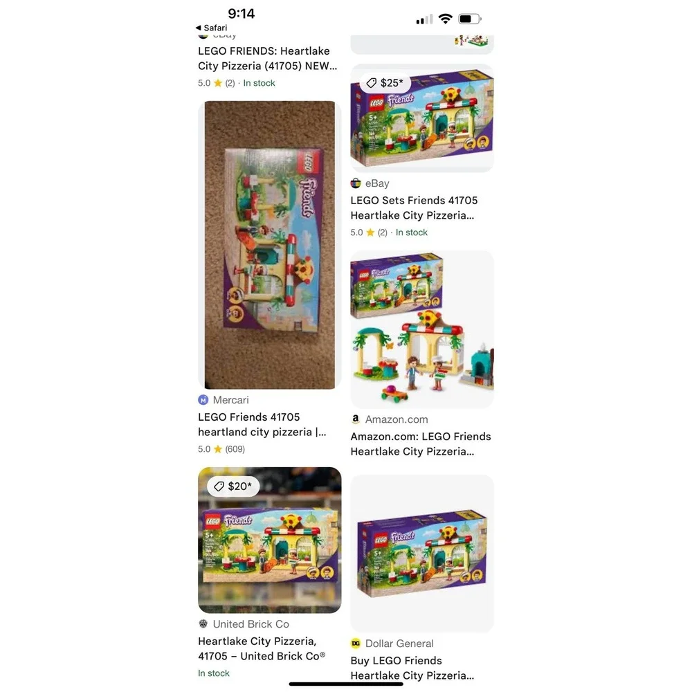 Lego friends pizzeria